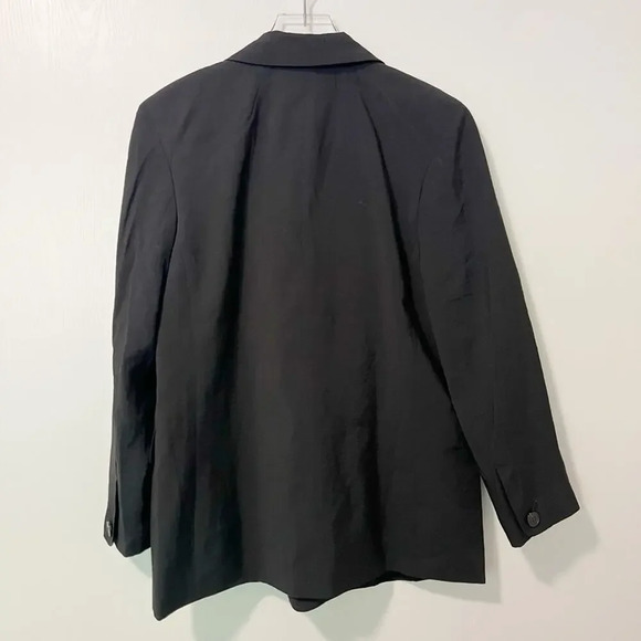 MADEWELL The Relaxed Blazer NWT in Soft Drape True Black Oversized Drape… - Picture 6 of 9